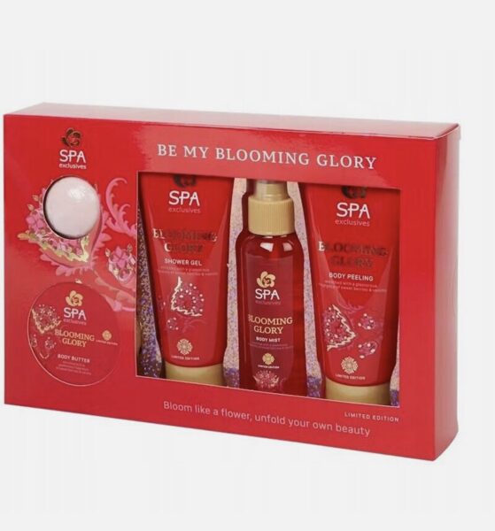 Dāvanu komplektu SPA Exclusive BE MY BLOOMING GLORY 