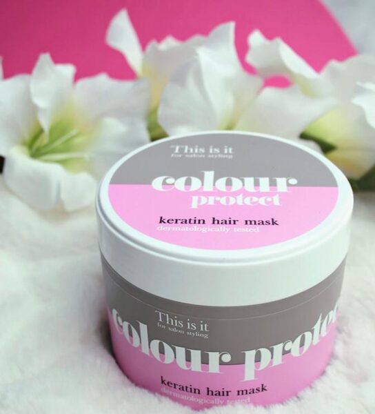 Colour protect keratin hair mask 